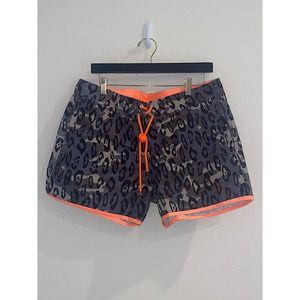 Les Canebiers Camo Animal Print Swim Trunks Shorts Board Size 2XL NWT